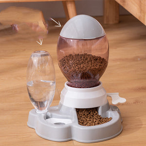 Revolutionize Your Pet Care with the Automatic Drinking and Feeding Bowl