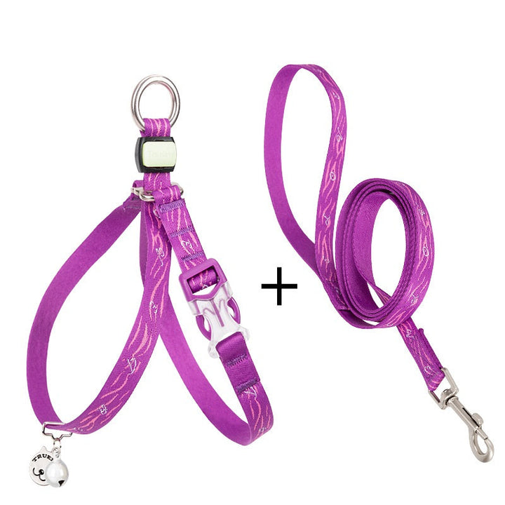 Unleash Adventure with Our Pet Bell Chest Strap Leash Vest Set
